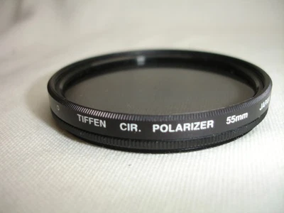 Tiffen 55mm Circular Polarizer Polarizing Lens Filter made in JAPAN - Image 1 of 2