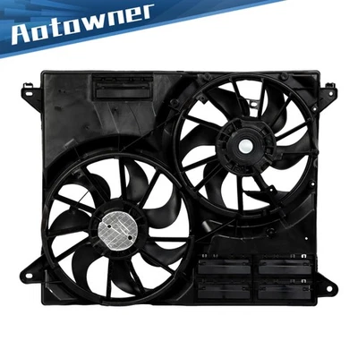 Radiator Dual Cooling Fan Assembly 2015-21 For Ford Edge Lincoln Mkx 2016-18 - Image 1 of 4
