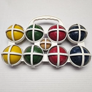 Set Palline Bocce Prevettato Vintage Made In Italy Rarissimo - Foto 1 di 5