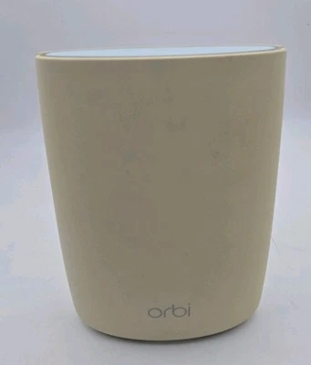 Orbi Netgear Router RBR50 White Satellite Home Mesh WiFi TriBand Unit Only - Image 1 of 4