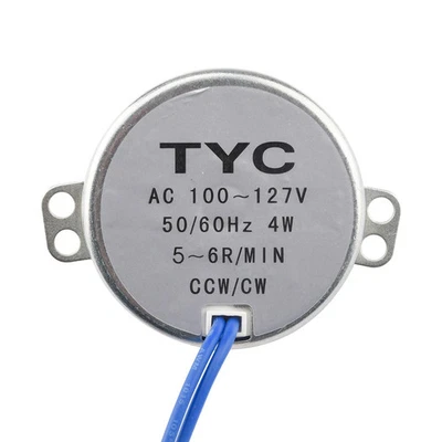 Synchronous Motor TYC-50 Microwave Turntable 100-127V AC 4W CCW/CW Replacement - Image 1 of 4