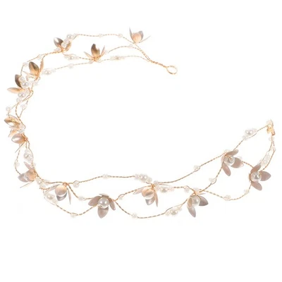  Fascia da sposa Perla Fascia per Fascia per Copricapo Copricapo Accessori da - Immagine 1 di 4