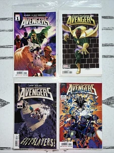 Lot x 4 THE AVENGERS Comic Books (#1-4) 2023 Marvel - Picture 1 of 10