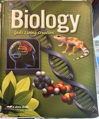 Abeka Book Science/Health Series Biology Fourth Edition God‘s Living Creation ￼ Foto 1 de 3