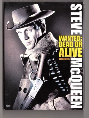 WANTED: DEAD OR ALIVE SEASON ONE DVD BOX WESTERN TV STEVE MCQUEEN WATCHED ONCE - Image 1 of 2