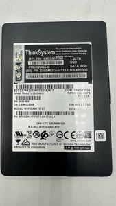 LENOVO 4XB7A17090 - 02JG546 ThinkSystem 2.5" SSD 5300 1.92TB SATA 6GB Speed SSD - Afbeelding 1 van 17