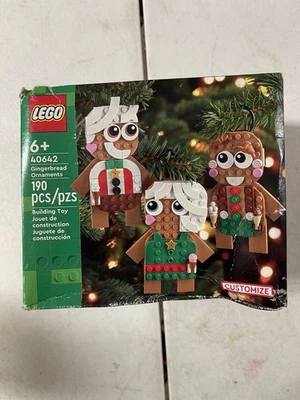 LEGO 40642 Gingerbread Ornaments Christmas Holiday Seasonal 190 Pieces - Image 1 of 4