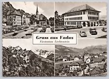 c25574 Multiview Vaduz  Liechtenstein  RP postcard