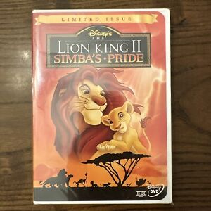 NEW SEALED DISNEY THE LION KING 2 SIMBA'S PRIDE (DVD) RARE LIMITED ISSUE 