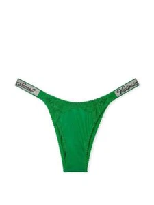 Victoria's Secret LOGO Rhinestone Shine Strap Brazilian Panty XS S M L XL - Picture 1 of 167