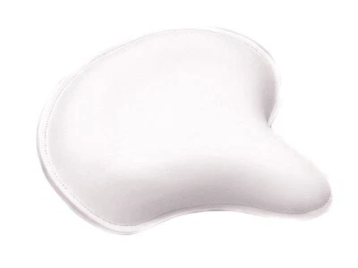 HARLEY Corbin Gentry 白色皮革豪华独奏座椅适合 1936 - 1940 EL,1941 - 198 — 第 1/3 张图片