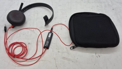Plantronics Poly Blackwire C5210 One Ear USB Mono Headset Black W/ Carrying Case - Image 1 of 4