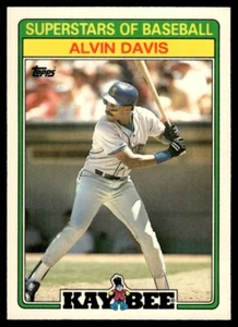 1988 Topps Kay-Bee Superstars of Baseball #6 Alvin Davis Seattle Mariners - Picture 1 of 2