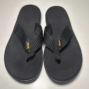 Teva Voya Damen-Flip-Sandale Zehentrenner 1019040 Größe 6 schwarz - Bild 1 von 8