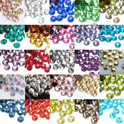 288pcs ss30 DMC Iron On Hotfix Crystal Rhinestones Many Colors You Pick - Image 1 of 3