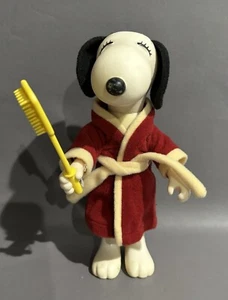 Vintage Peanuts Snoopy BELLE joint Figure Doll 7.5" dressed 1966 Knickerbocker - Picture 1 of 11
