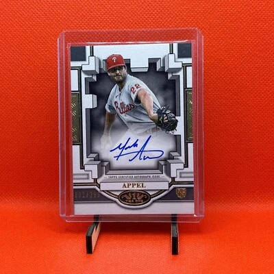 2023 Topps Tier One Mark Appel Breakout 签名 BOA-MA2 201/299 费城人队 🔴⚪️ — 第 1/2 张图片