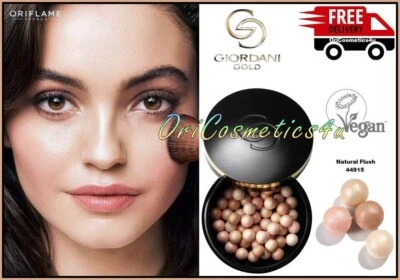 Oriflame Giordani Gold Serum Infused Pearls Natural Flush - Suitable For Vegans - Image 1 of 4