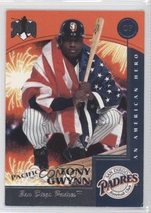 1999 Pacific Omega Hit Machine 3000 Missing Serial Number Tony Gwynn #8 HOF