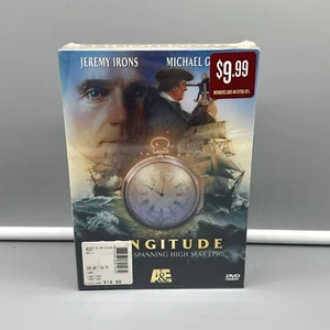 NEU versiegelt Longitude DVD Box Set 2000 2 Disc A&E Jeremy Irons British Epic Geschenk - Bild 1 von 2