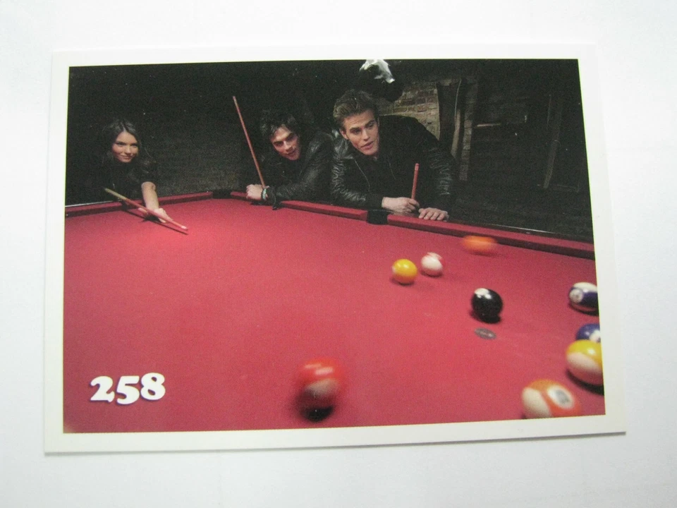 The Vampire Diaries Nina Ian Paul Wesley 258 West Authentic CECE2010 Promo Card - Image 1 of 2