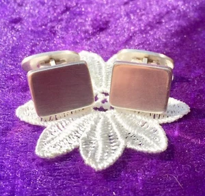 GEORG JENSEN Sterling Silver CUFFLINKS. #84. Denmark. Barely Used Condition. - Picture 1 of 7