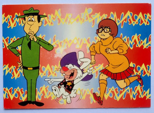 CARTOON NETWORK Card NAVARRETE PERU 1995 #70 Ranger Smith-Ricochet Rabbit-Velma