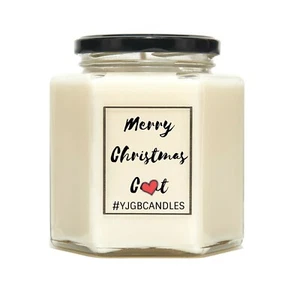 Merry Christmas C*nt, Gift For Friend, Funny Swearing Candle - Picture 1 of 6