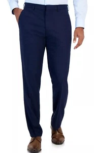 Nuevos Pantalones de Vestir Para Hombres Perry Ellis Portfolio Essentials Calce Ajustado Elástico 31 x 30 - Imagen 1 de 6