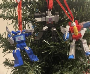 Transformers Decepticons Christmas Ornament Set Megatron Soundwave Starscream - Bild 1 von 20