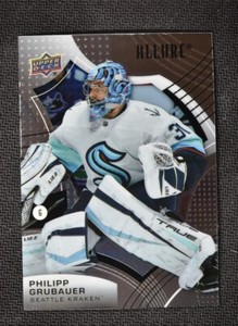 2021-22 UD Allure Base #92 Philipp Grubauer - Seattle Kraken