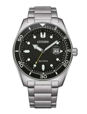 Citizen AW1760-81E Eco-Drive Herrenuhr 100m Schwarz - Imagen 1 de 2