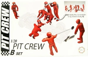 figure meccanici Pitman crew 1-20 formula uno racing car diorama auto da corsa - Imagen 1 de 2