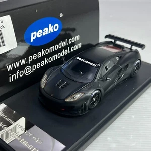 1/43 Peako #4304MB McLaren MP4-12C GT3 negro mate - Imagen 1 de 2