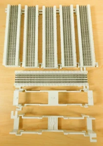 50-Pair 66 Block NEW out of the packages - 6 Blocks and 2 Brackets - Afbeelding 1 van 3