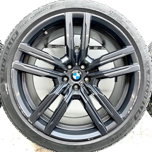 Llanta de aluminio 21 pulgadas original BMW X5M F95 X6M F96 8090795 M808 M 808 7 - Imagen 1 de 3