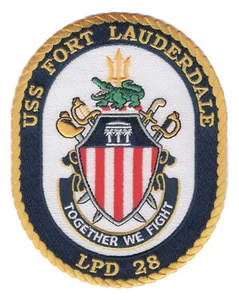 USS Fort Lauderdale LPD-28 Patch - Bild 1 von 5