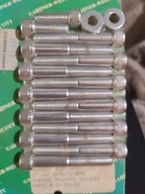 Gardner Wescott  Rocker Box Set 57-76 Sportster Chrome Plated C-20-15 - Image 1 of 2