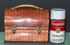 1968 BREAD BOX VINTAGE METAL DOME LUNCHBOX WITH THERMOS BY ALADDIN