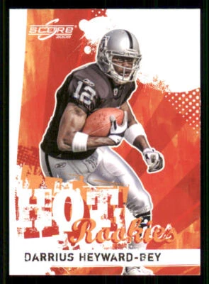 2009 Score Hot Rookies #6 Darrius Heyward-Bey - Image 1 of 2