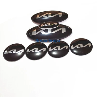 7 X B/хром KN передний задний багажник рулевое колесо центр значок для K5 FORTE OPTIMA - Изображение 1 из 4
