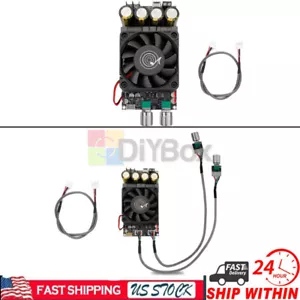 ZK-6001 600W Subwoofer Amplifier Board Mono Low-Pass Filter Volume Adjustment a - Picture 1 of 19