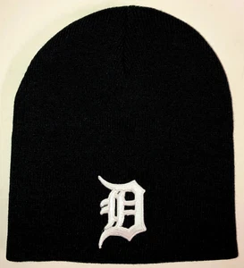 Detroit Tigers Beanie ~SKULL CAP ~HAT ~CLASSIC MLB PATCH/LOGO ~8 Colors ~NEW - Picture 1 of 11