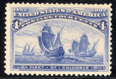 United States 3c Columbian Expo Sc# 233 Mint Original Gum Never Hinged VF/XF Gem - Image 1 of 2