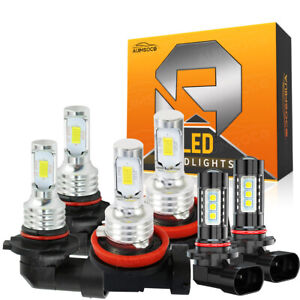For Lexus Is250 Is350 2006 2007 2008-2010 6X Led Headlights Fog Light Bulbs Kits