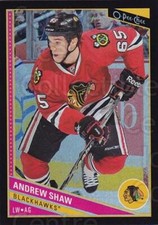 2013-14 O-Pee-Chee Black Rainbow #223 Andrew Shaw
