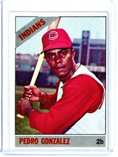1966 TOPPS PEDRO GONZALEZ CLEVELAND INDIANS #266