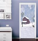 3D Snowing Day G6439 Door Wall Mural Photo Wall Sticker Decal Wall Erin 2023