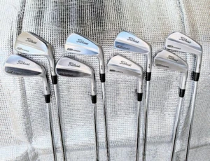 Titleist 712 MB Iron Set 8pcs 3-Pw Flex S Stiff Dynamic Gold S200 - Picture 1 of 7
