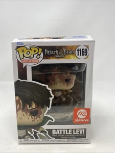 Funko Pop! Vinyl: Attack on Titan - Battle Levi (Bloody) - AE Excl#1169 - Picture 1 of 4